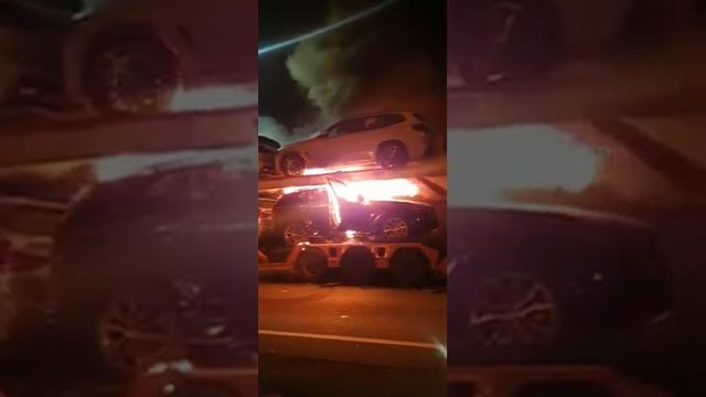 Looters Burning Cars!