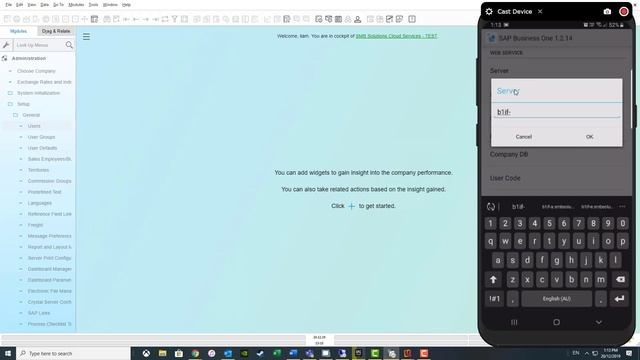 How to Setup Your SAP B1 Mobile Application on Android Devices - SMB Solutions Cloud Services смотреть онлайн
