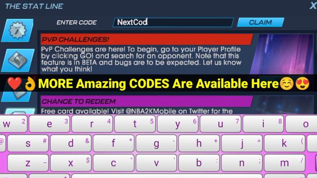 Hurry Up⚠️Nba 2k mobile redeem codes 2022 - Nba 2k mobile redeem code смотреть онлайн