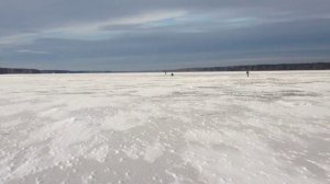 Зимняя ловля судака на Пестовском водохранилище