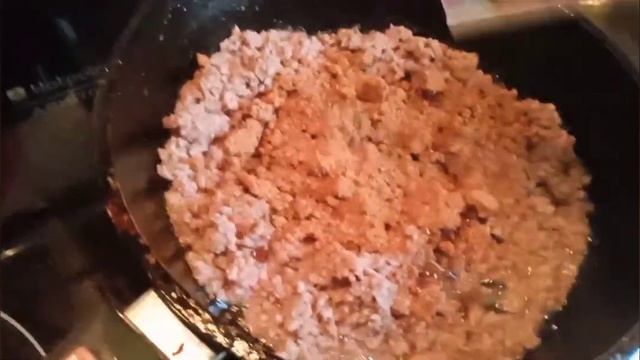 Рецепт: Спагетти балоньезе. Вкусно, быстро, улетает за один раз! Рецепты из фарша.
