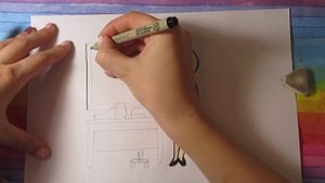 Рисунок учительницы. КАК ПРОСТО НАРИСОВАТЬ УЧИТЕЛЬНИЦУ. Открытка ко ДНЮ УЧИТЕЛЯ!