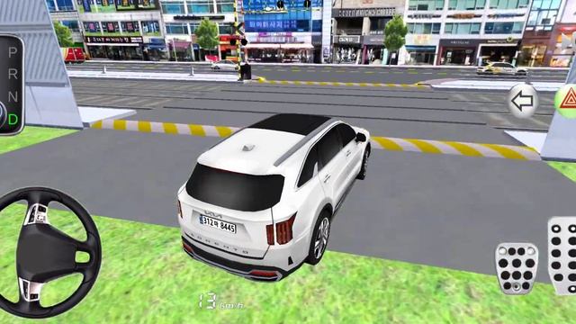 New Kia Sorento Power SUV Mercedes Parking Practice #4 - 3D Driving Class Simulation смотреть онлайн