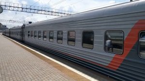 Отправление ЧС7-281 с поездом №16 Москва — Архангельск с Ярославского вокзала