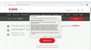 Canon Pixma iP100 Printer Driver Download & Installation In Windows 10 ll മലയാളം