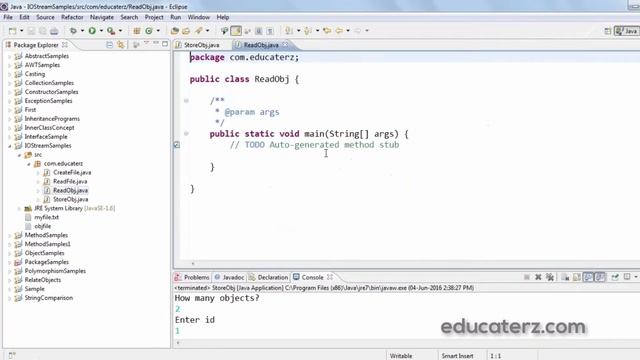 Java Programming Tutorial - 31 Serialization and File Class смотреть онлайн