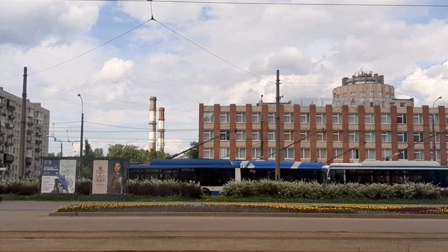 Автобус 297 "Станция метро "Проспект Ветеранов"- Ж/д станция "Лигово"Volgabus-5270.G4 (LNG) б/н 652 смотреть онлайн