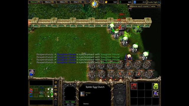 streamerwarcat SURVIVAL CHAOS castle fight  Warcraft 3 game Stream