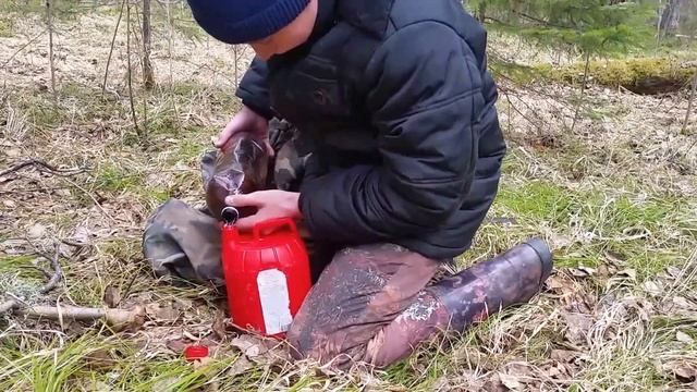 Долгий мост, поход за березовым соком, апрель 2016г. смотреть онлайн