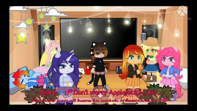 [ ❣W.I.P❣ ] ? Past Equestria Girls React To My Little Pony ✉ : Reaction Video