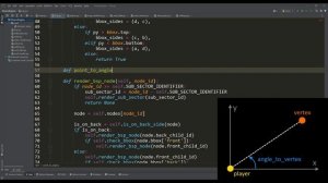 Recreating DOOM in Python. Ep3 - Player's Field of View