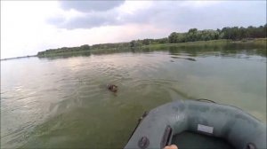 Испытание лодки 2.5 метра на воде