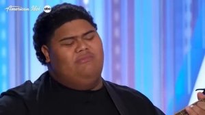 Iam Tongi's Audition Has The Judges In TEARS After Emotional Song For His Dad | Idols Global