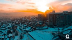 "Черное небо" в Красноярске