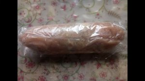 Ветчина из курицы в пищевой пленке/Готовим в духовке