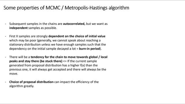 Statistical Sampling - Part V: Markov Chain Monte Carlo (MCMC), Metropolis-Hastings Algorithm
