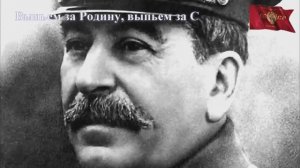 День Победы. Выпьем за Родину, выпьем за Сталина!