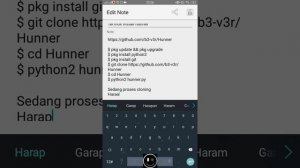 Install Tool Hunner di Termux ? networking! ?