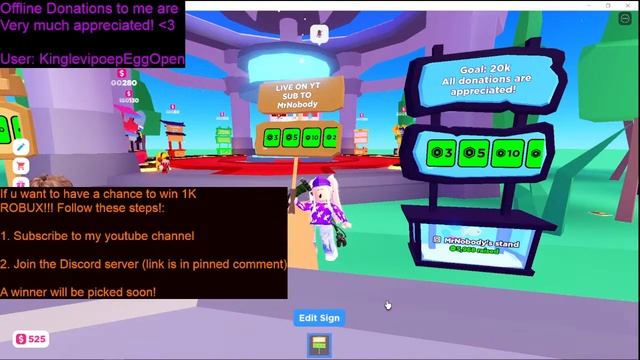 Donating 1K ROBUX!! | Please Donate Roblox смотреть онлайн