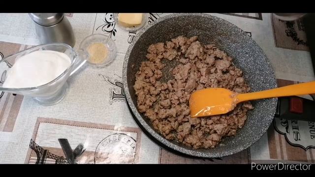 РОЖКИ С ФАРШЕМ / МАКАРОНЫ В СОУСЕ / Паста с фаршем в сметанном соусе / ВКУСНЯШКА / СУПЕР РЕЦЕПТ
