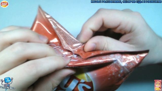 Распаковка и Обзор Еды Чипсы из Натурального Картофеля "LAY'S" КРАБ [Новогодняя Серия], 80 г. смотреть онлайн