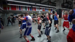 Тренировка юношеской сборной Санкт-Петербурга под руководством Рината Тришева