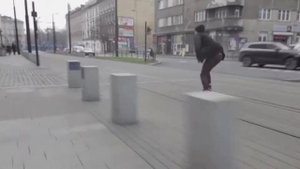 Экстремальная езда на роликах в городской среде - ПОПРОБУЙ ПОВТОРИТЬ