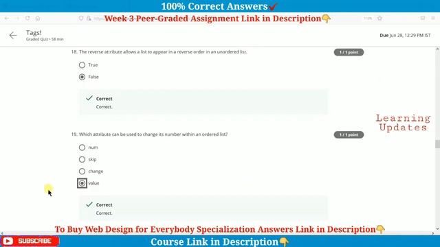 Introduction to HTML5 | Coursera | Web Design for Everybody | Course 1 | All Week Solutions