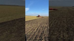 Трактор Кировец К 744 дискатор Агромастер мегадиск 12000 обработка стерни Широкозахватный дисковый