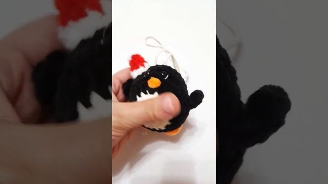 penguin car charm/tree decor / пингвинчик