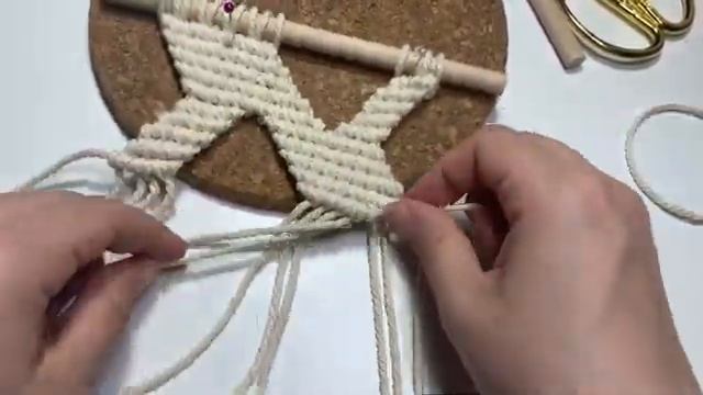 Макраме панно «Хардкор по репсовым узлам»_[360p] смотреть онлайн