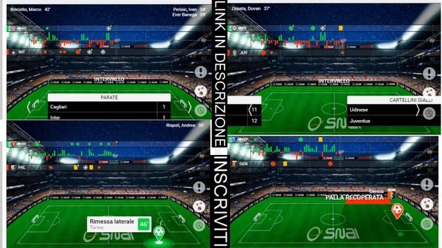 [LIVE] Diretta Gol Udinese-Juve/Cagliari-Inter/Crotone-Sassuolo/Torino-Palermo/Empoli-Genoa+link