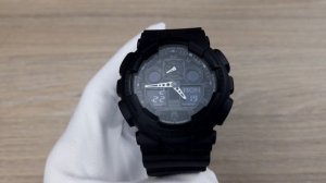 Обзор часов Casio G-SHOCK GA-100-1A1