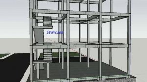 New Building G+2 Project - 3D Animation - SketchUp