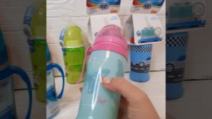 Бутылочка Поильник непроливайка с силиконовой трубочкой, 56515