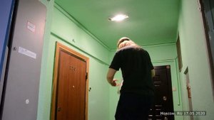 Замена лампы в подъезде на светодиодную без отключения электричества