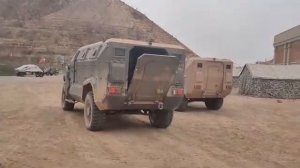 Гражданская версия китайского бронеавтомобиля нового поколения  DongFeng Warrior EQ2091XFB