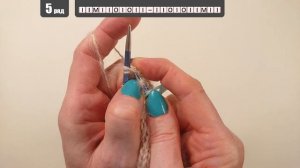 MOHAIR BEANIE / Стильная вязаная шапка из мохера / Подробный МК по вязанию женской шапки спицами