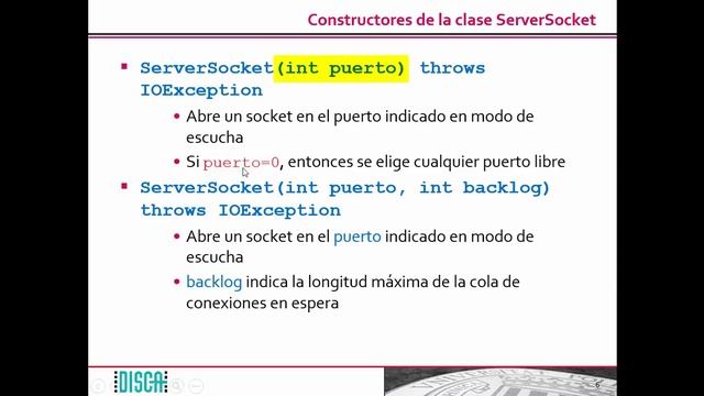 Programación de servidores TCP secuenciales en java | | UPV смотреть онлайн