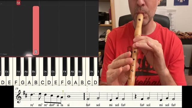 How to train your dragon - @carlosrpmusica - synthesia - recorder - score смотреть онлайн