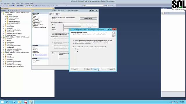 SQL Server Database Mirroring смотреть онлайн