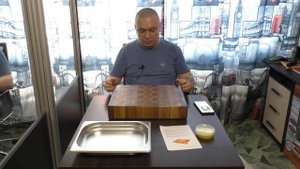 Торцевая разделочная доска от hzwood.ru