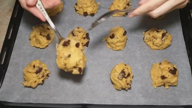 Самое вкусное ПЕЧЕНЬЕ С ШОКОЛАДОМ к чаю за 30 минут | Без миксера | Без замеса теста | Tasty Land