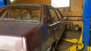 Отремонтировали балку на ВАЗ 21099.