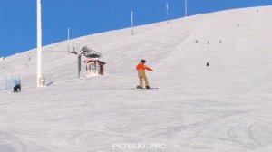 Синхронный карвинг, карвинг на одной встёгнутой ноге