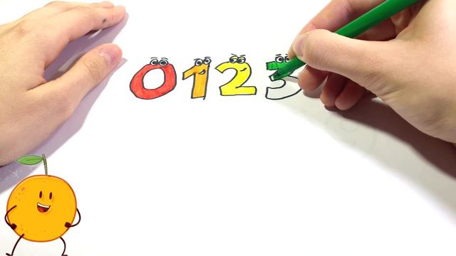 Learn numbers and colors for kids / Учим цифры и цвета для детей / Raqamlar va ranglarni o'rganish смотреть онлайн