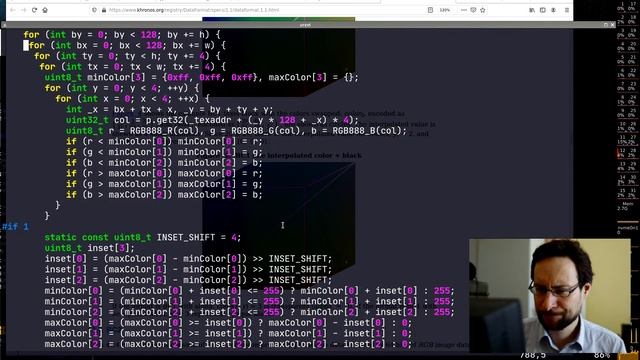 S3TC / DXT1 / BC1 texture compression explained and bare metal on SM Lynx3DM!