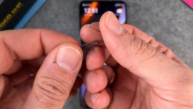 Xiaomi POCO X4 GT - How to insert a SIM card • ? • ? • ✅ • | Tutorial