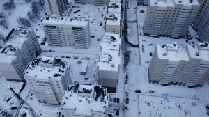 Южно-Сахалинск. ЖК Аралия с дрона