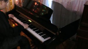 Слава - Заметает зима  (piano cover) Spaseba